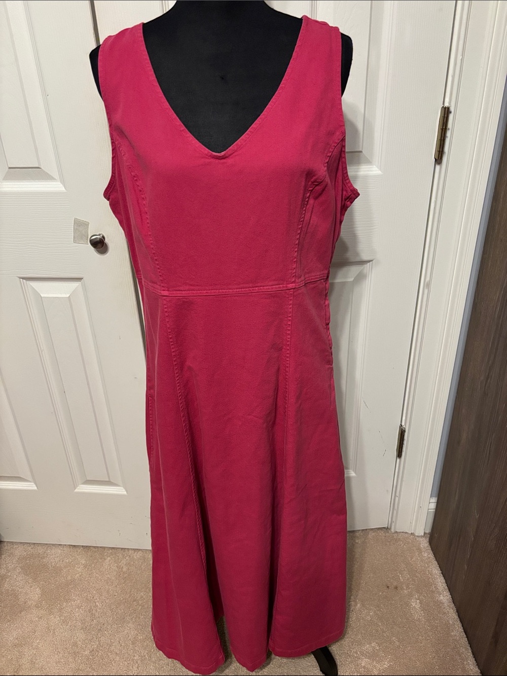 Emporio Armani Sleeveless Denim Dress